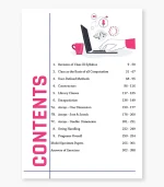icse class 10 computer applications book contents