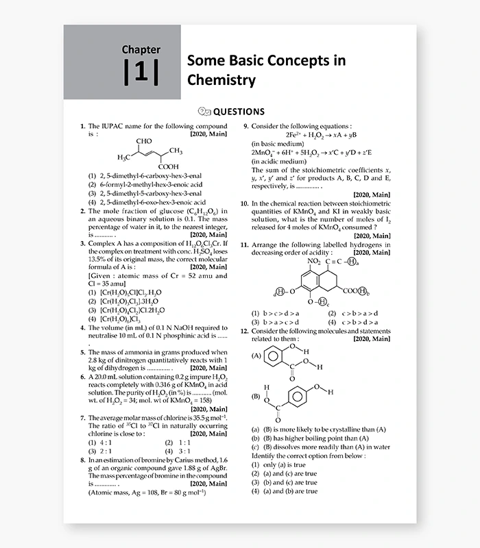 IIT Chemistry