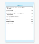 icse class 10 certificate chemistry book contents