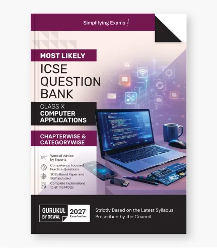 ICSE Class 10 Computer Application Most Likely Question Bank