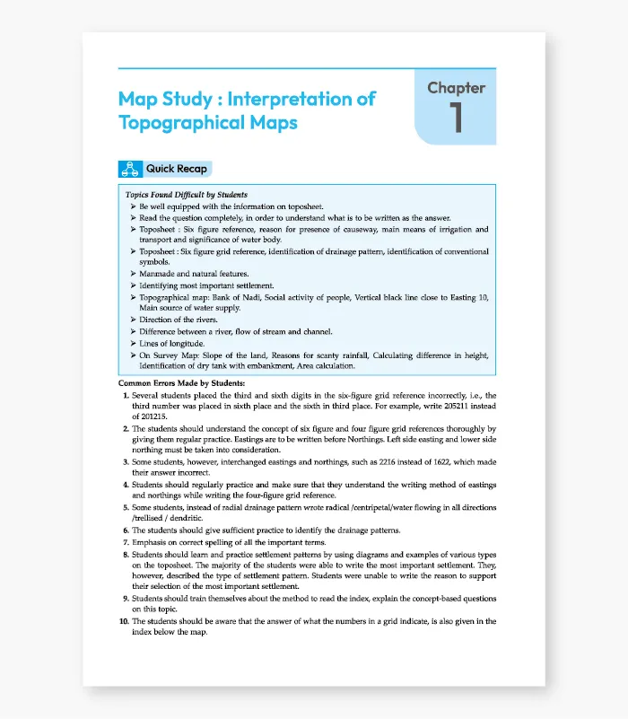 ICSE Question Bank Class 10 Geography