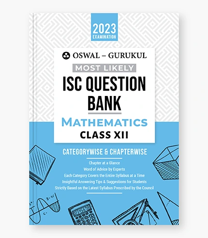 isc question bank class12 maths