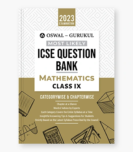 icse question bank class 9 maths