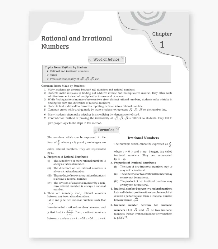Mathematics ICSE IX 03
