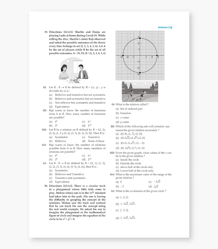 Mathematics MLQB Class 12 ISC