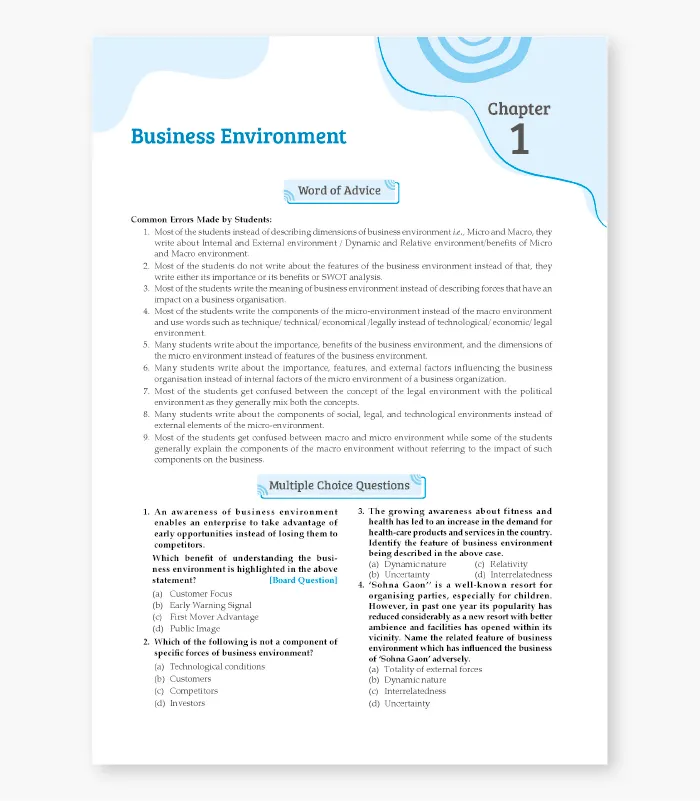 ISC Question Bank Class 12 Commerce