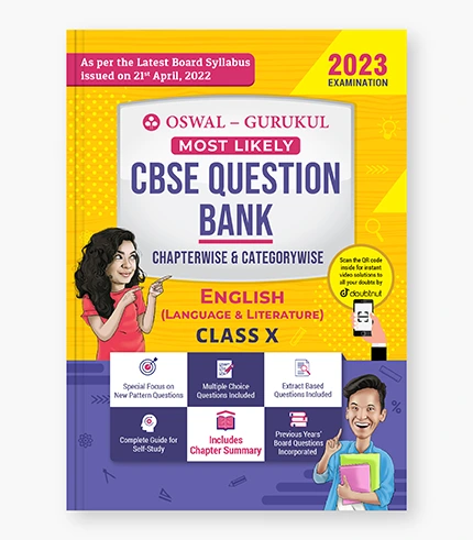 cbse question bank class10 english 2023