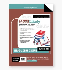 English Core Question Bank for CBSE Class 12 Exam 2027 1