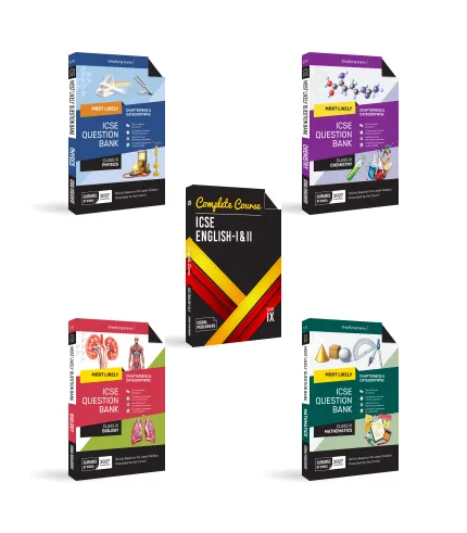 ICSE Question Bank Class 9 Set of 4 PCMB