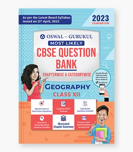 cbse question bank geography class 12 2023