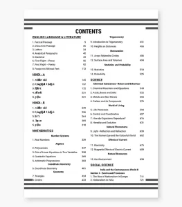 all in 1 guide cbse class 10 contents