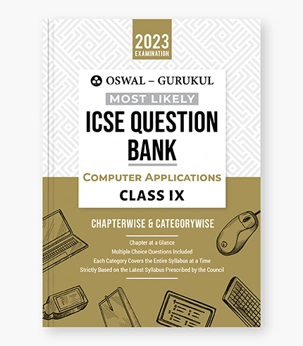 icse question bank class 9 computer 2023