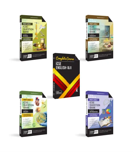ICSE Most Likely Question Bank Bundle Class 10 Set of 5 PCMBE