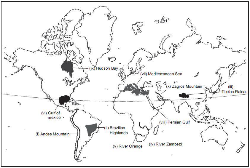 Oswal 61 Sample Papers ICSE Class 9 Geography Solutions