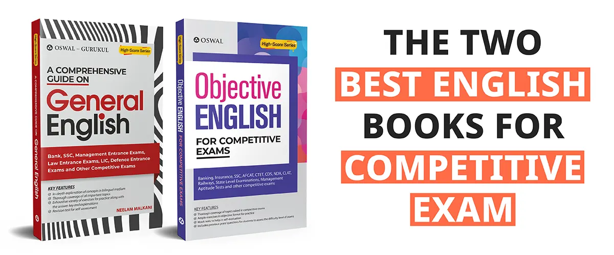english books for competitive exam