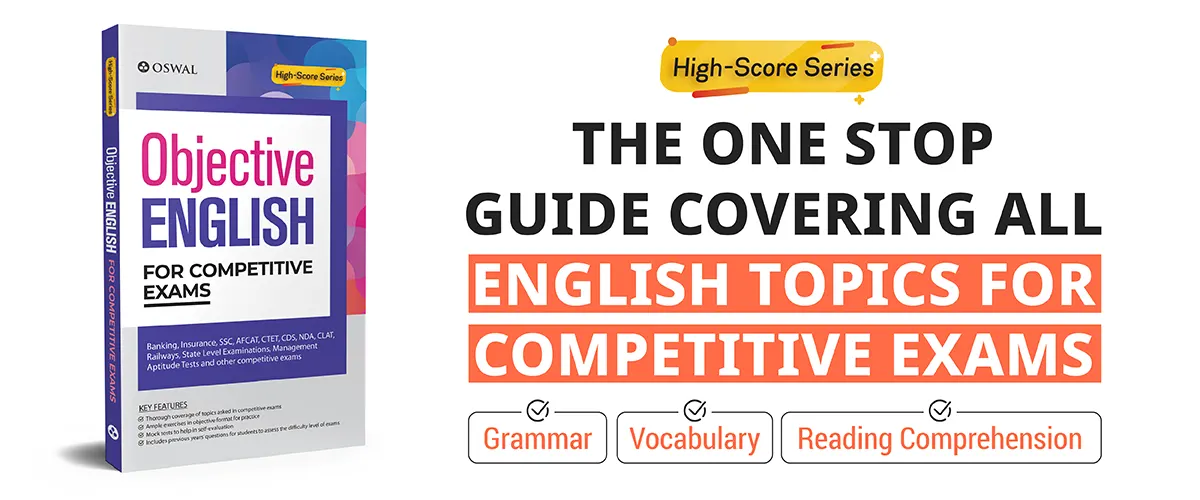 objective english for competitive exams