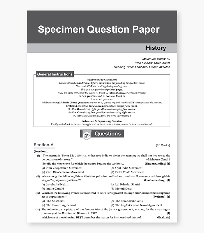 Humanities Stream Sample Question Papers for ISC Class 12 Exam 2026 03