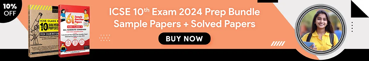 10 Years Solved Papers and Sample Papers ICSE Class 10 Combo