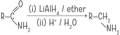 Reduction of A mides