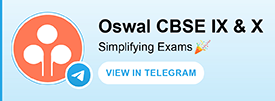 Oswal CBSE 9 and 10 Telegram Channel