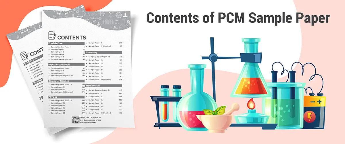 contents of pcm sample paper for class 12 cbse