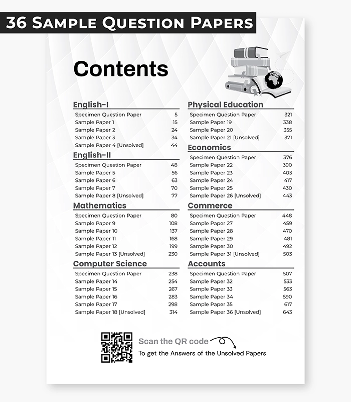 36 Sample Question Papers and 10 Years Solved Papers Commerce Stream Bundle for ISC Class 12 2026 3