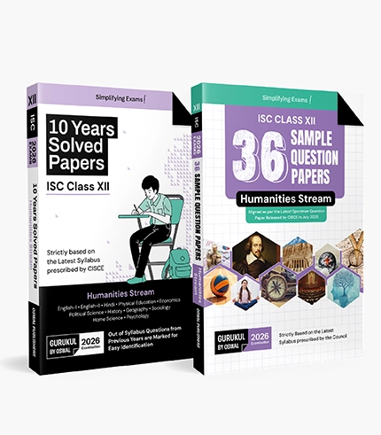 36 Sample Question Papers and 10 Years Solved Papers Humanities Stream Bundle for ISC Class 12 2026 1