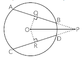 Two equal chords