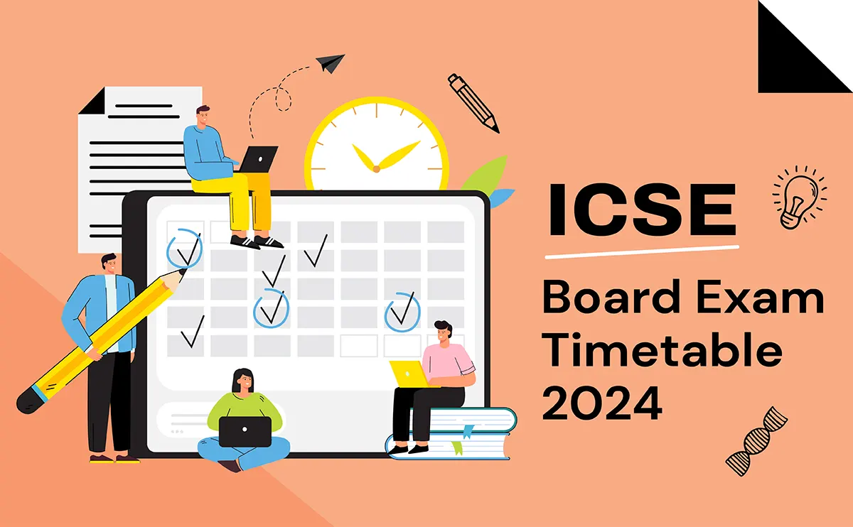 ICSE Class 10 Board Exam Time Table 2024 PDF (Out) Download