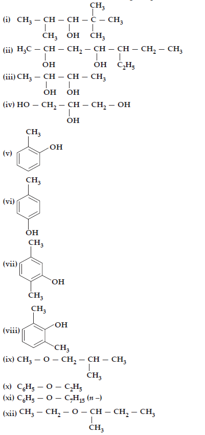 Alcohols, Phenols and Ethers_ans1