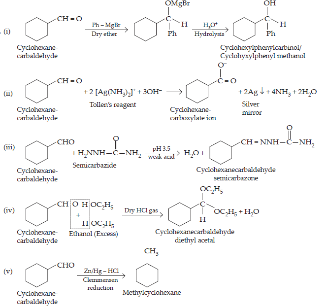 Aldehydes Ketones and Carboxylic Acids ans61