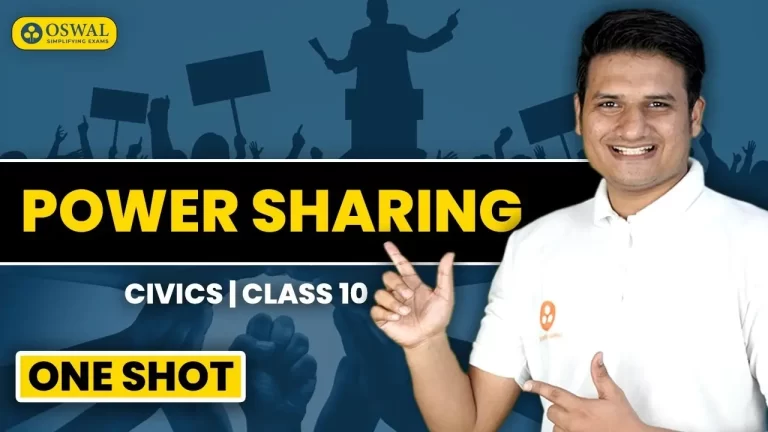 Chapter 1 Power Sharing Class 10 Civics