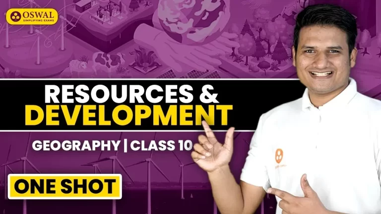Chapter 1 Resources and Development Class 10 Geography