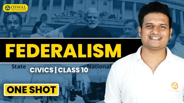 Chapter 2 Federalism Class 10 Civics