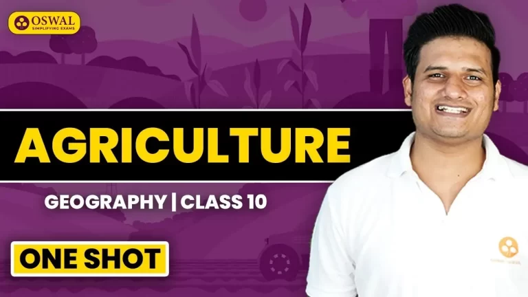 Chapter 4 Agriculture Class 10 Geography