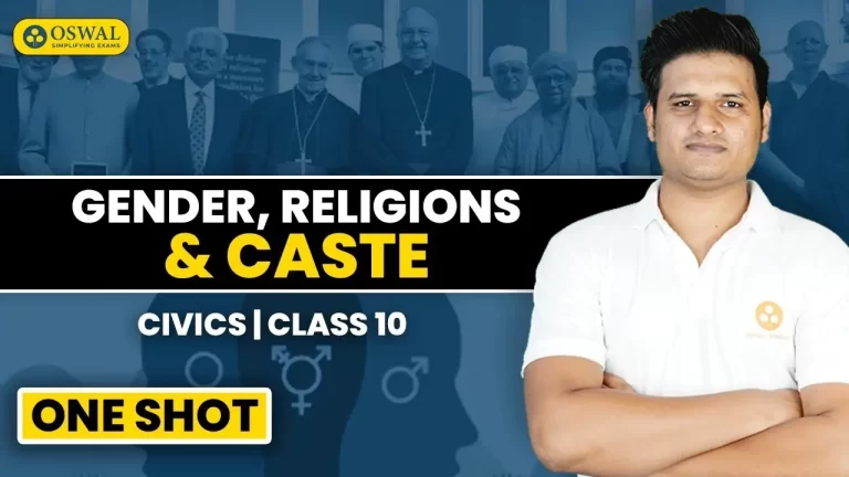 Chapter 4 Gender Religion and Caste Class 10 Civics