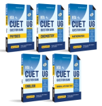CUET [UG] Question Bank Bundles Physics, Chemistry, Maths, English & General Test
