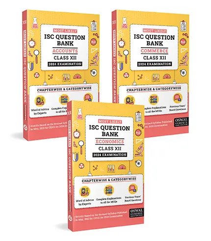 isc question bank class 12 set of 3 commerce