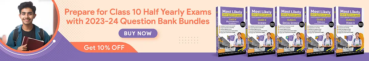 cbse class 10 question bank for half yearly exams