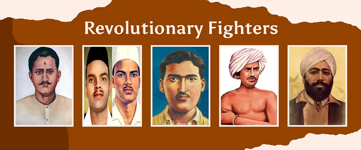 revolutionary indian freedom fighters names