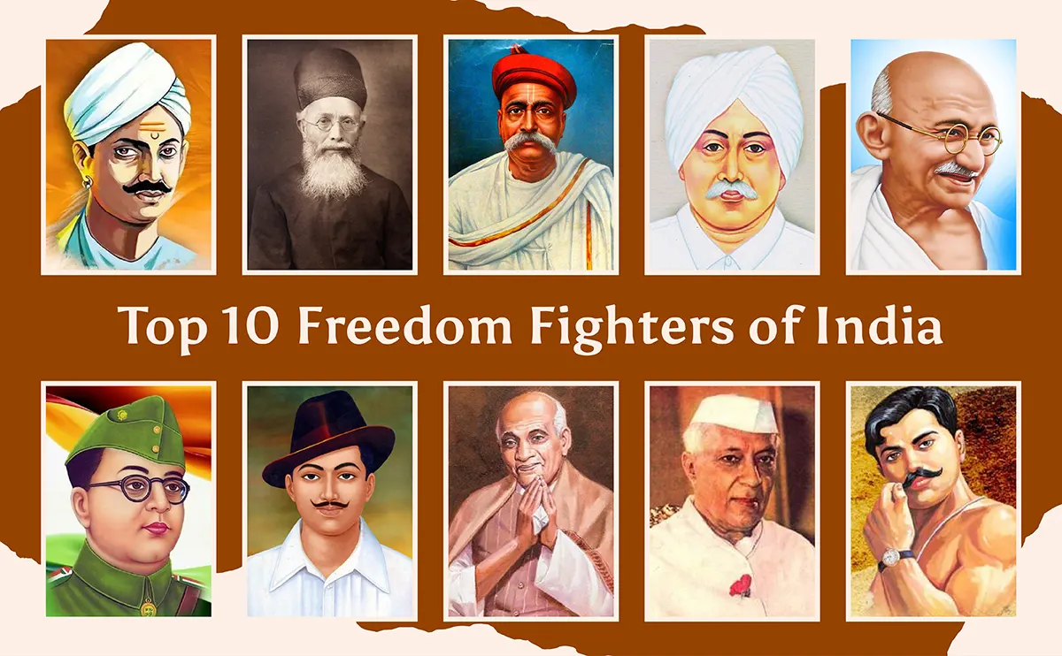 top 10 freedom fighters of india