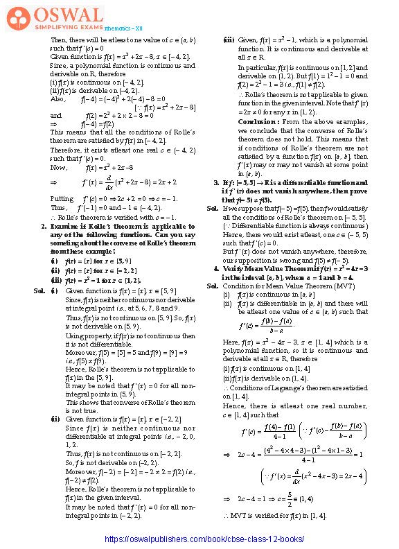 NCERT Solutions for Class 12 Maths Continuity and Differentiability part 32