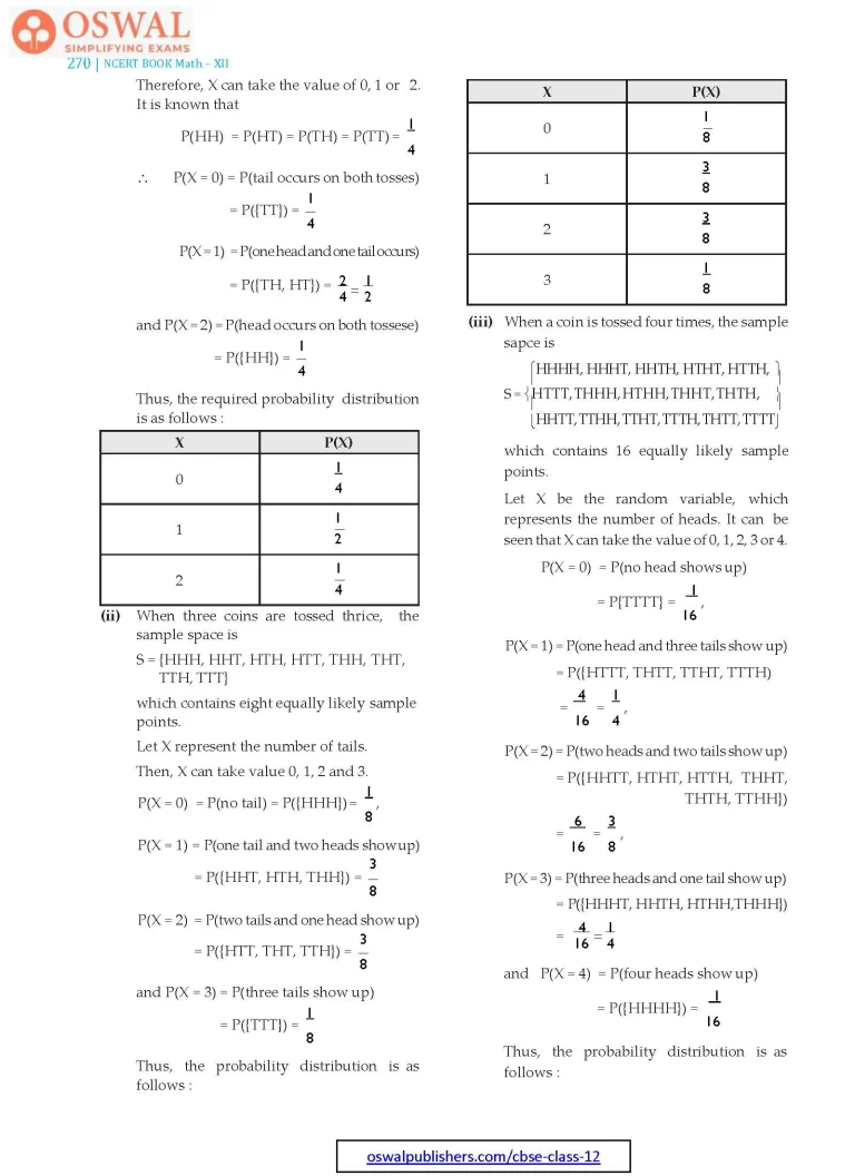 NCERT Solutions for Class 12 Maths Probability part 22