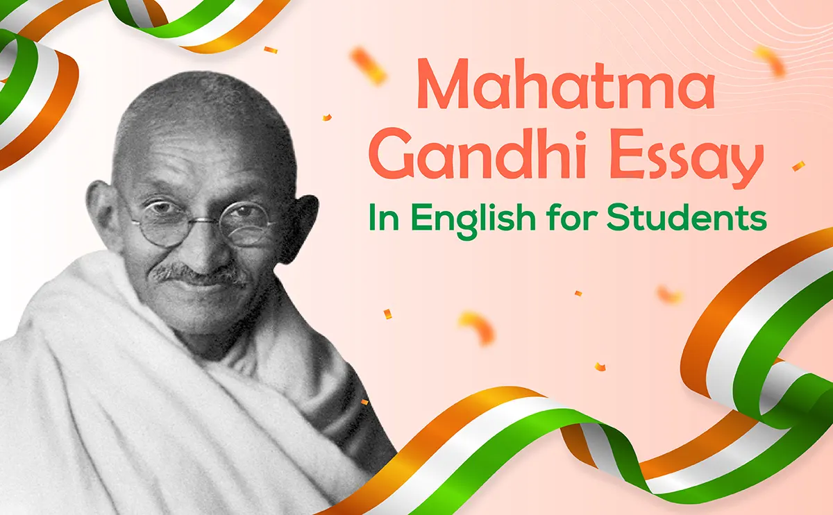 essay on mahatma gandhi for class 6 in english