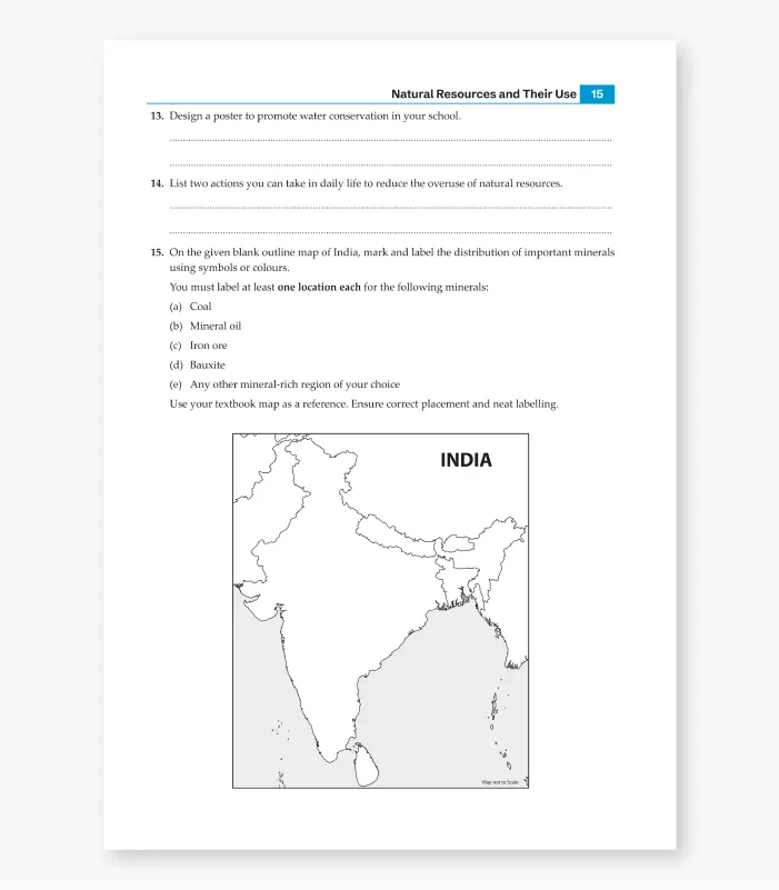 CBSE Chapterwise Worksheet Inner Class VIII Social Science 04