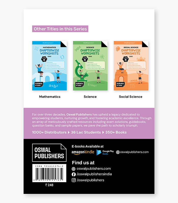 CBSE Worksheets for Class 6 English