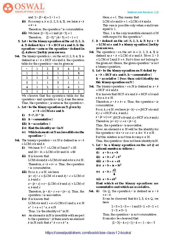 NCERT Solutions for Class 12 Maths Relations and Functions part 15