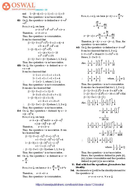 NCERT Solutions for Class 12 Maths Relations and Functions part 16