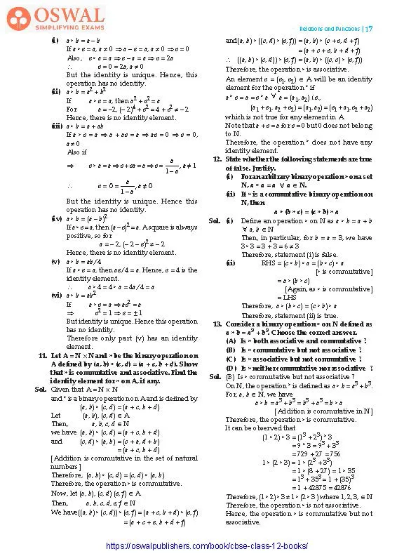 NCERT Solutions for Class 12 Maths Relations and Functions part 17