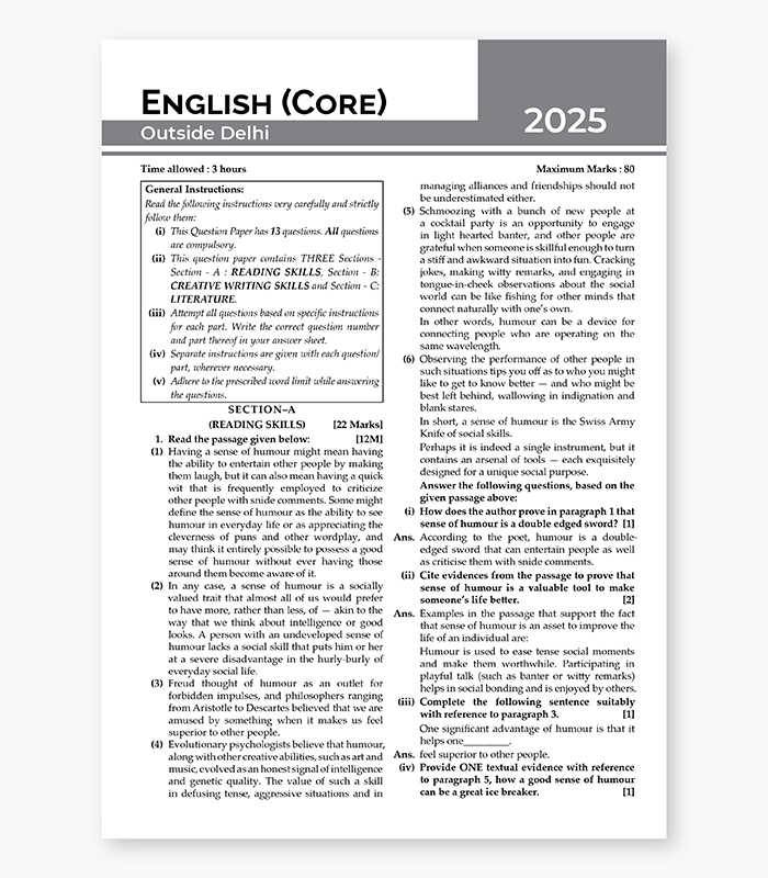 English Core Sample Papers for CBSE Class 12 2026 04